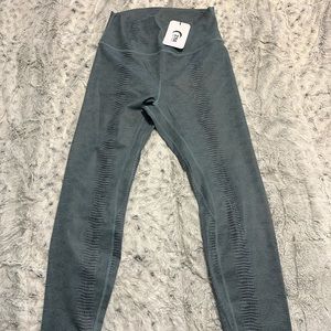 Zyia Light Teal Everglades Supreme Hi-rise 7/8 24"